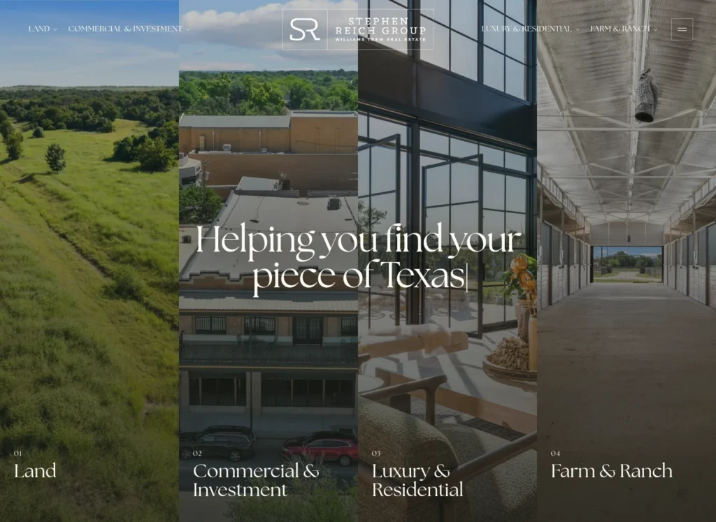 Landman website screenshot